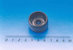 Compression moulded bearing part