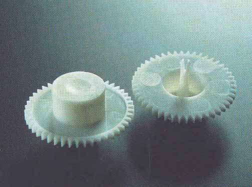 Gear wheels in high performance polymer